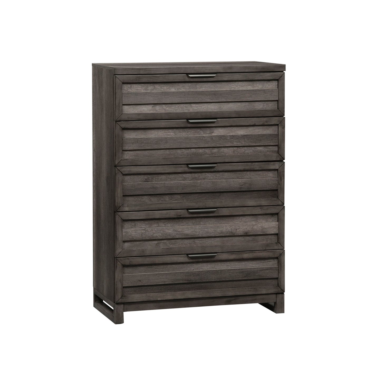 Tanners Creek - 5 Drawer Chest - Dark Gray - Hornell Furniture Outlet