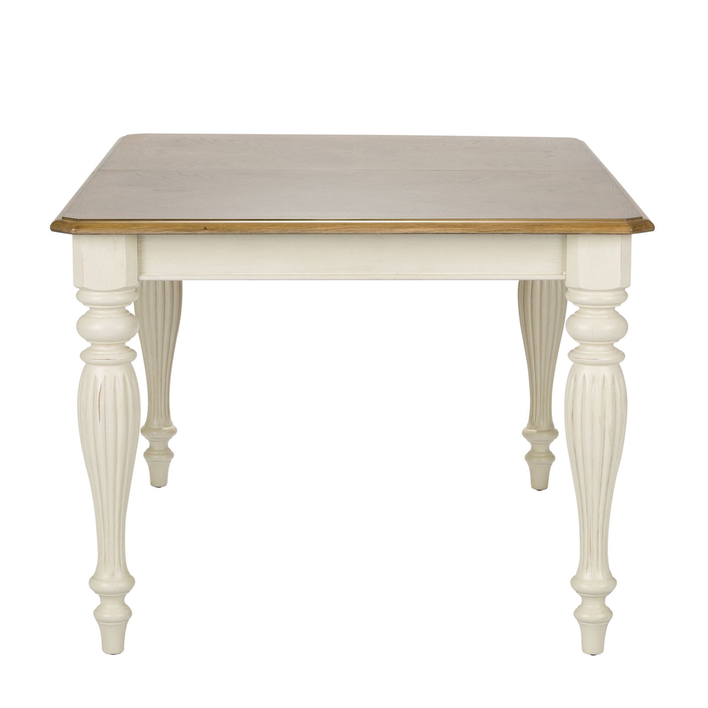 Cumberland Creek - Rectangular Leg Table - White - Hornell Furniture Outlet