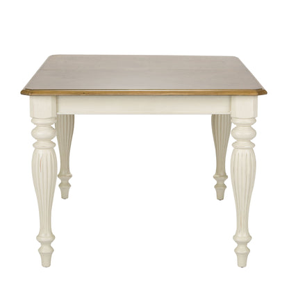 Cumberland Creek - Rectangular Leg Table - White - Hornell Furniture Outlet