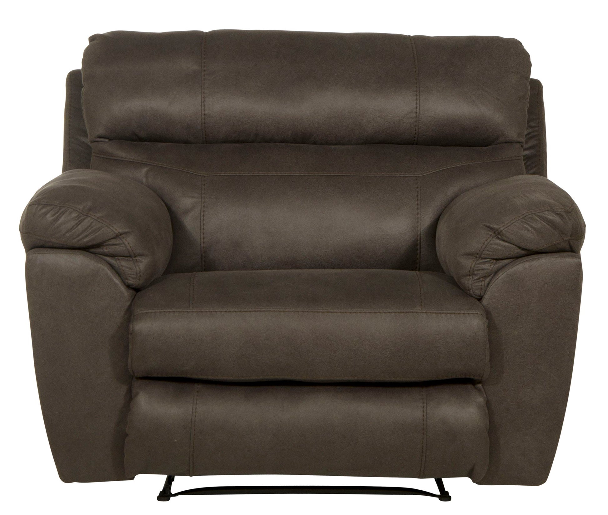 Atlas - Recliner - Charcoal - Hornell Furniture Outlet