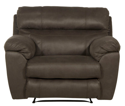Atlas - Recliner - Charcoal - Hornell Furniture Outlet
