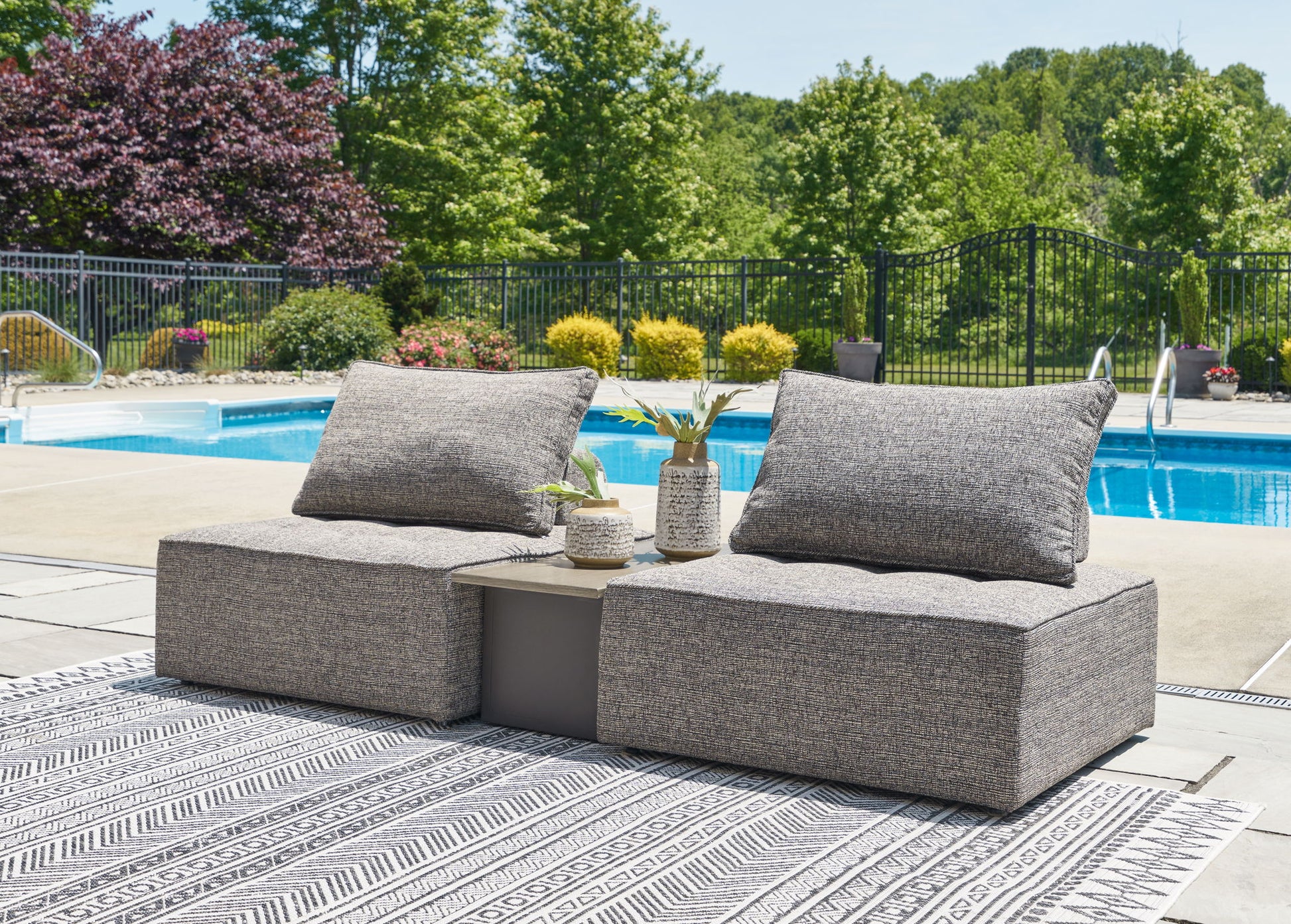 Bree Zee - Outdoor Sectional - Hornell Furniture Outlet