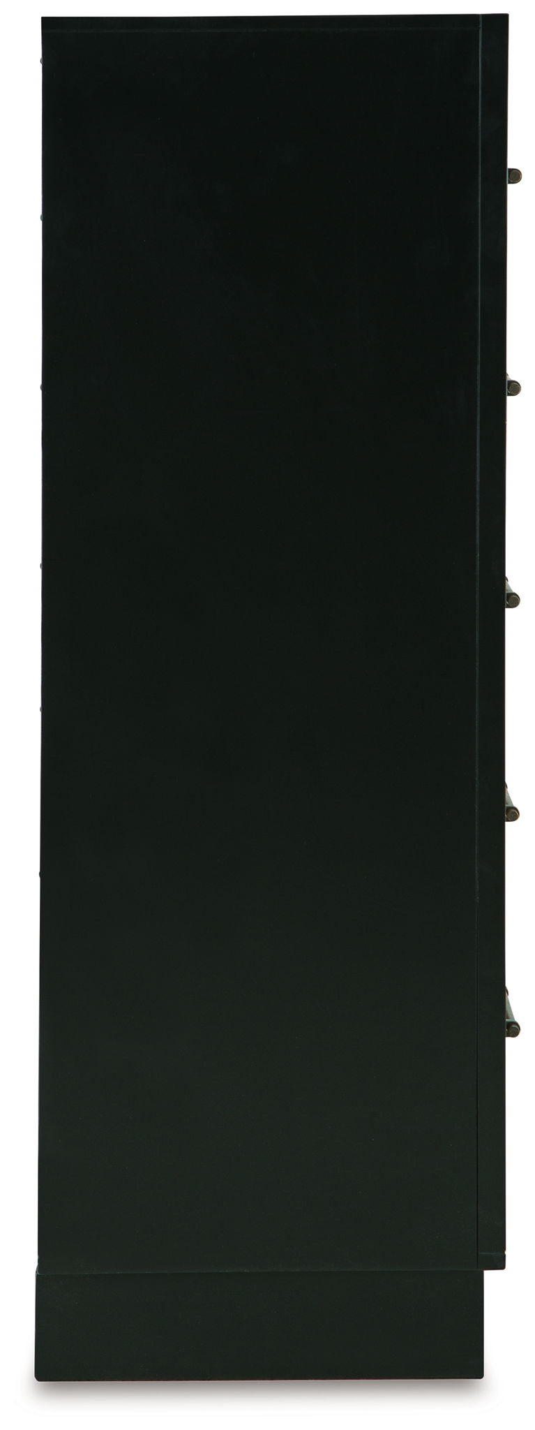 Kraeburn - Brown / Black - Five Drawer Chest - Hornell Furniture Outlet