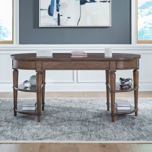 Harrison Heights - Writing Desk - Sienna - Hornell Furniture Outlet