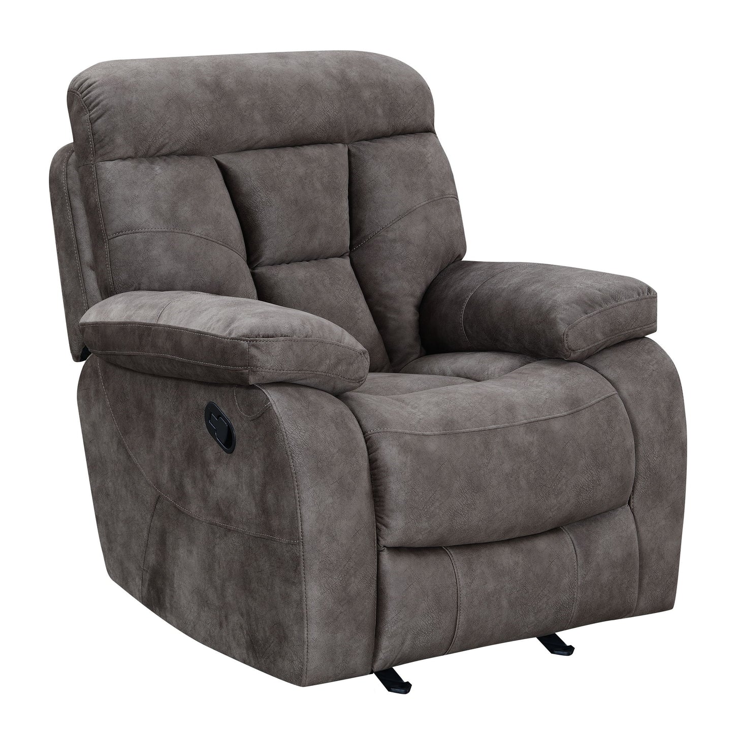 Bogata - Glider Chair - Dark Gray - Hornell Furniture Outlet