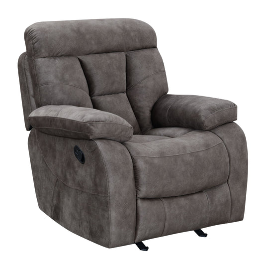 Bogata - Glider Chair - Dark Gray - Hornell Furniture Outlet