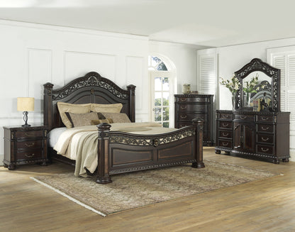 Monte Carlo - Nightstand - Dark Brown - Hornell Furniture Outlet