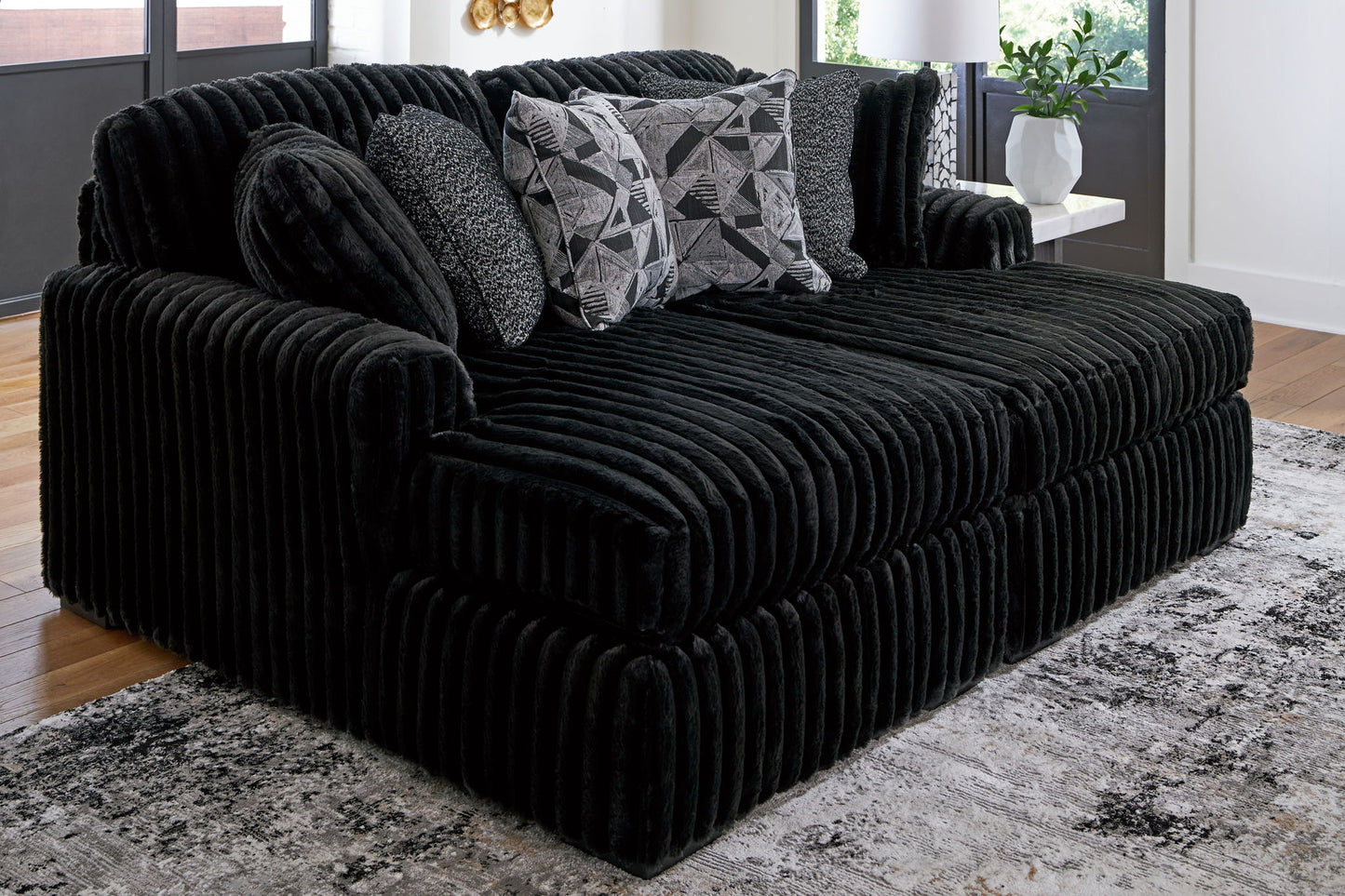 Midnight - Madness - Sectional - Hornell Furniture Outlet