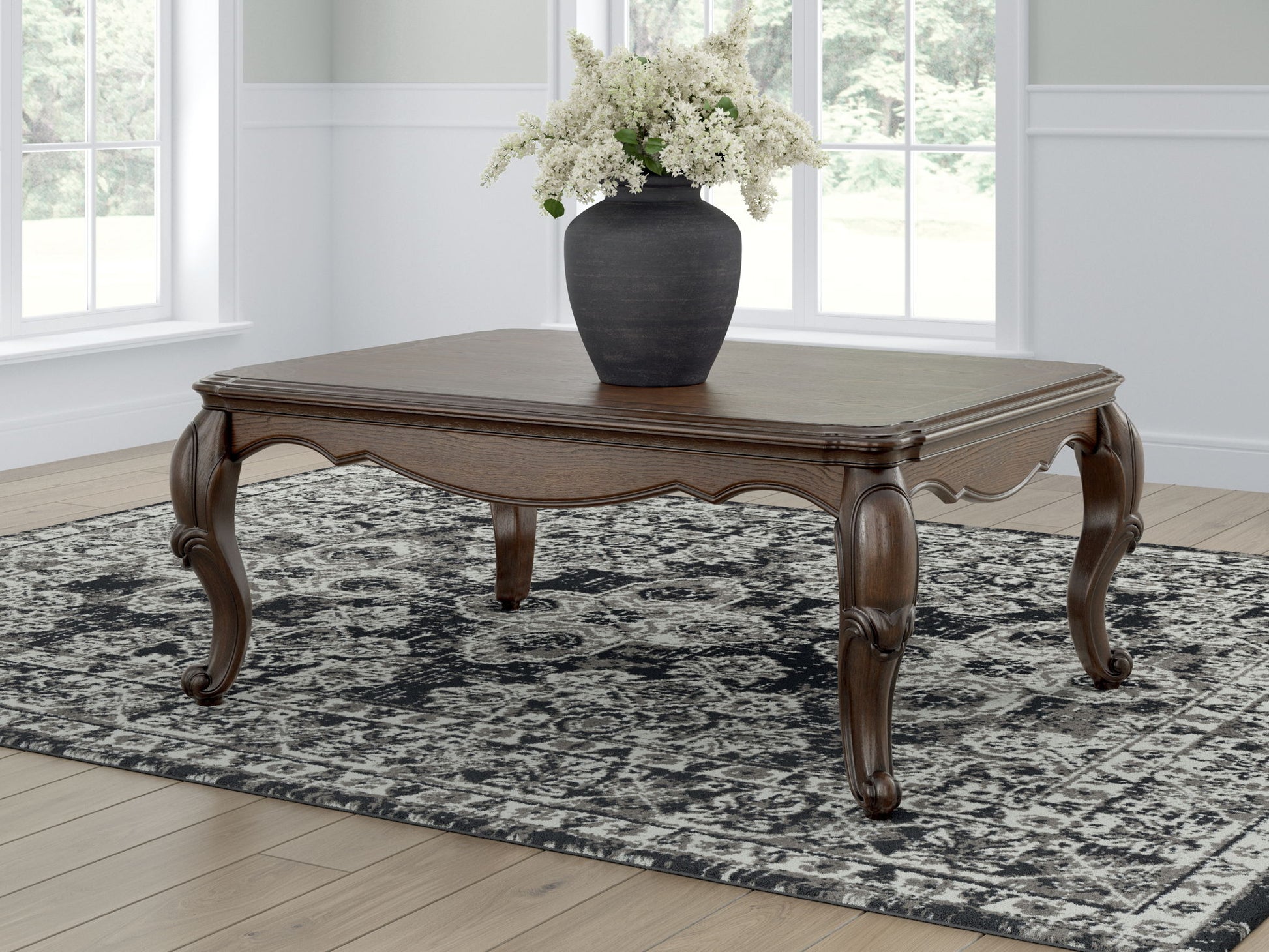 Maylee - Table With Cabriole Legs - Hornell Furniture Outlet