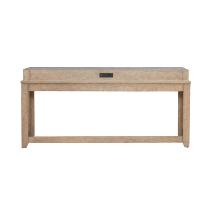 Millstone - Console Bar Table - Nutmeg - Hornell Furniture Outlet