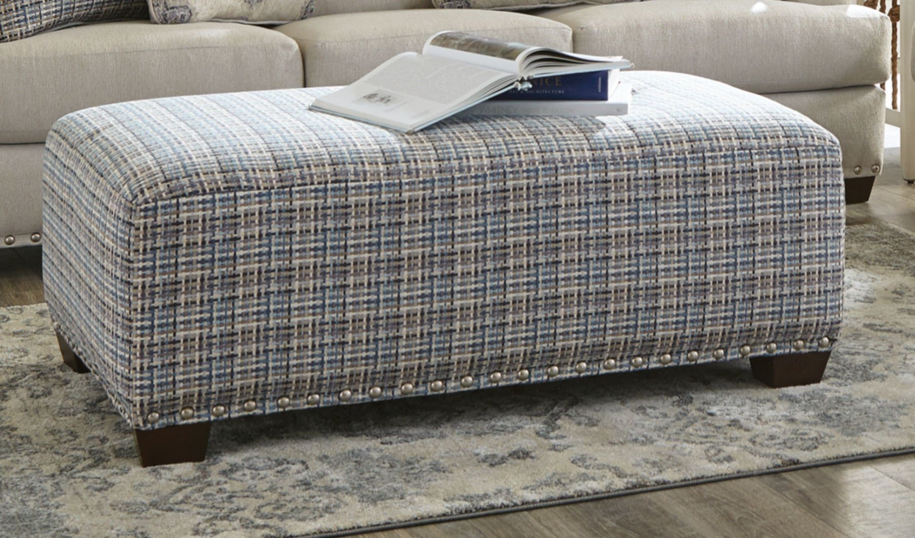 Newberg - Cocktail Ottoman - Hornell Furniture Outlet