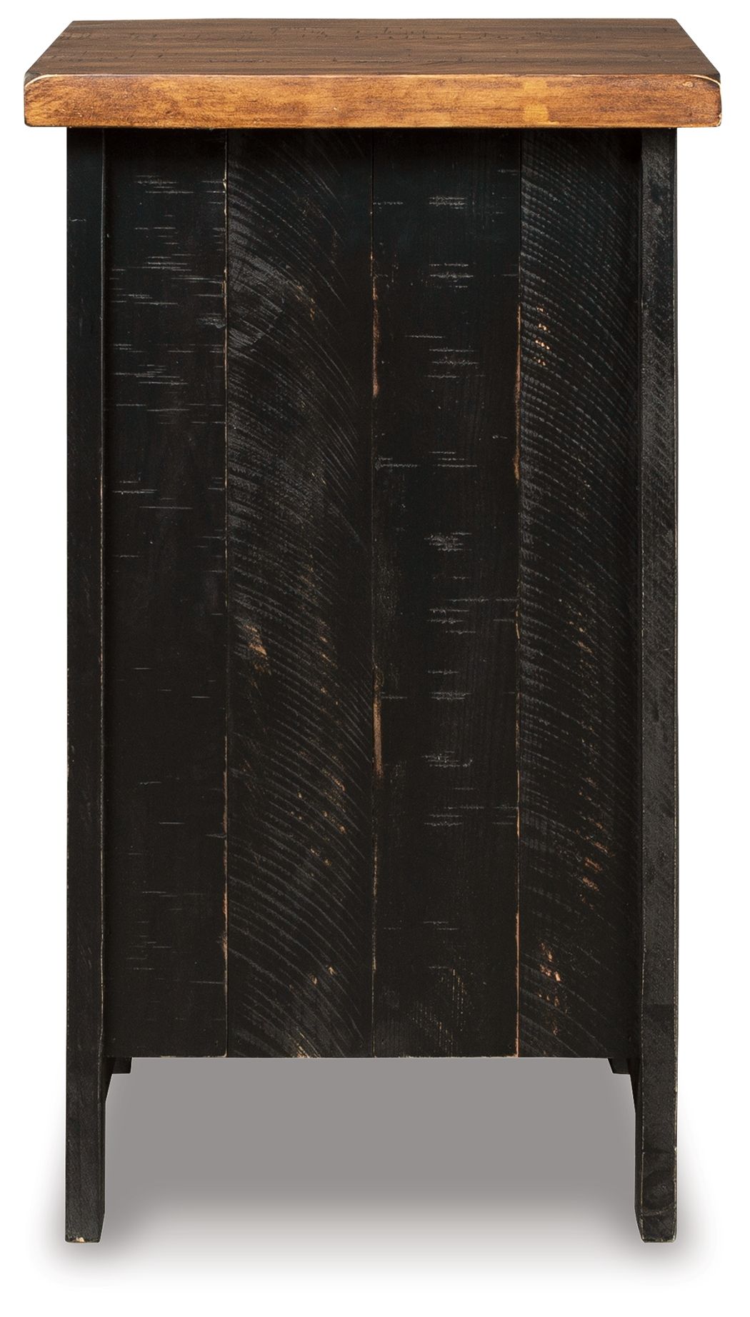 Valebeck - Black / Brown - Chair Side End Table - Hornell Furniture Outlet