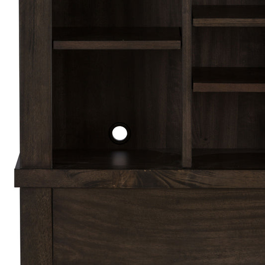 Thornwood Hills - Bookcase Headboard - Hornell Furniture Outlet
