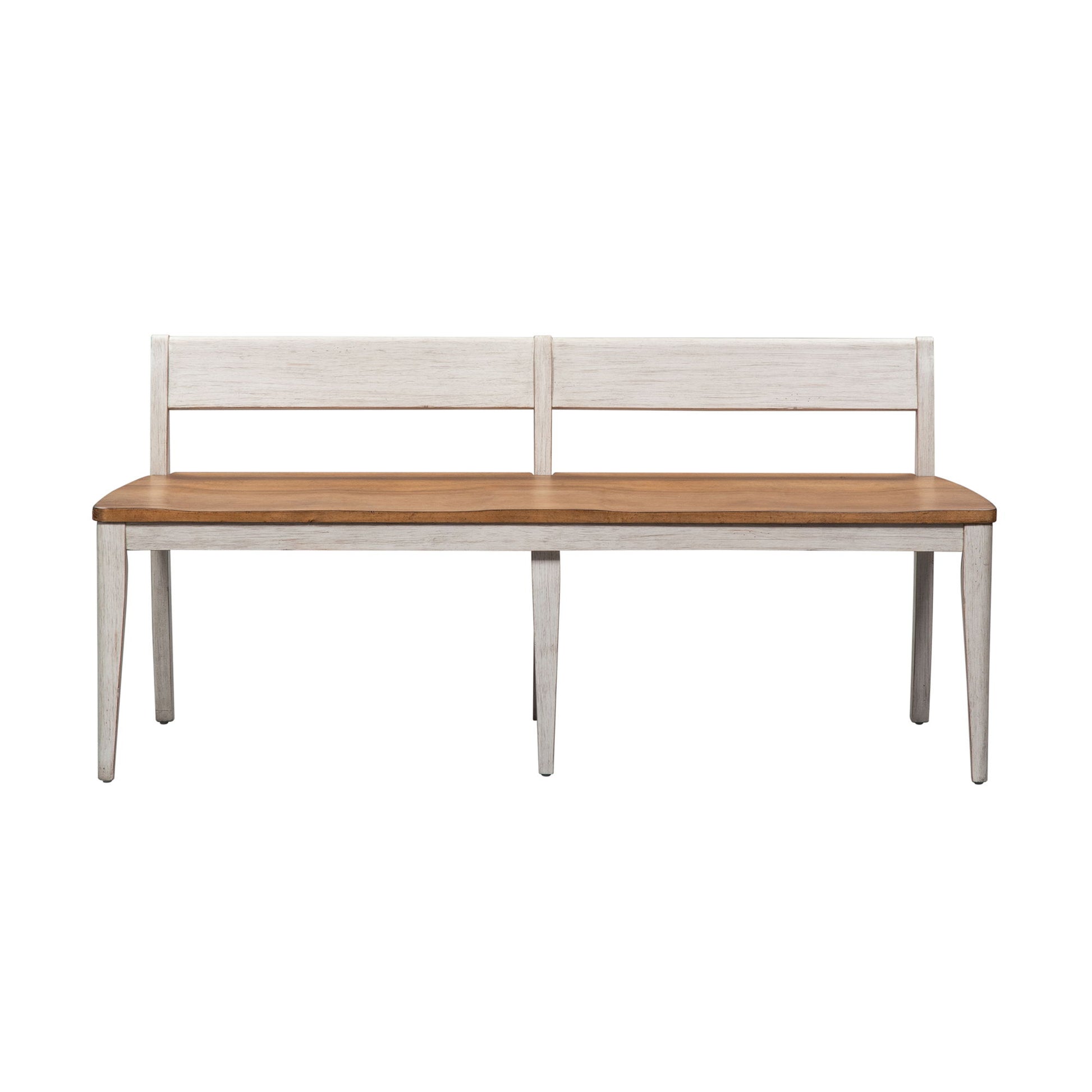 Farmhouse Reimagined - Bench - White - Hornell Furniture Outlet