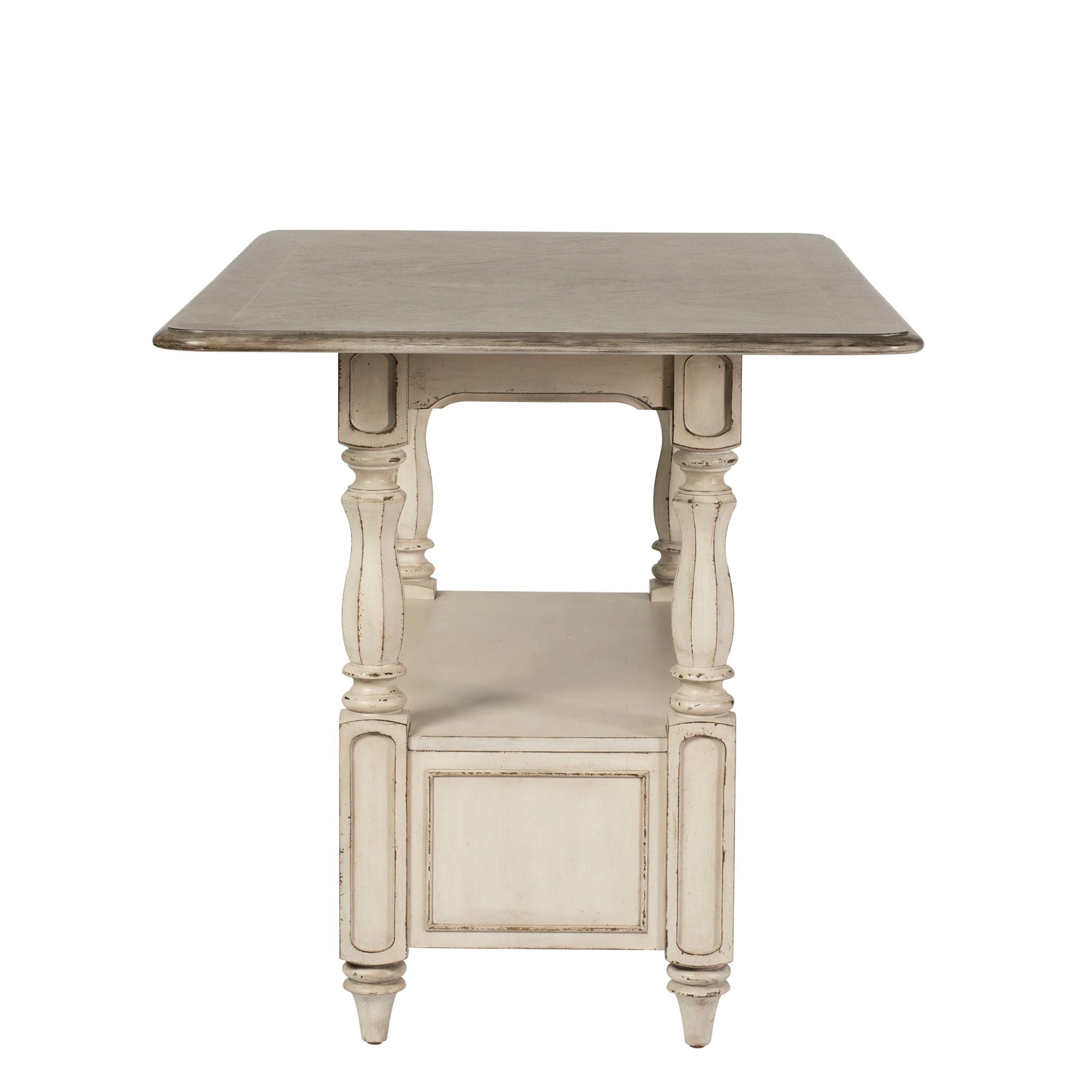 Magnolia Manor - Gathering Table - White - Hornell Furniture Outlet