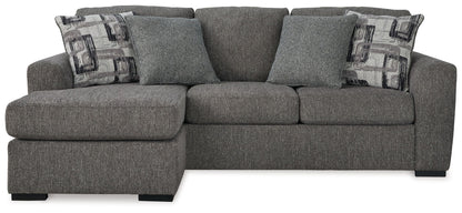 Gardiner - Pewter - Sofa Chaise - Hornell Furniture Outlet
