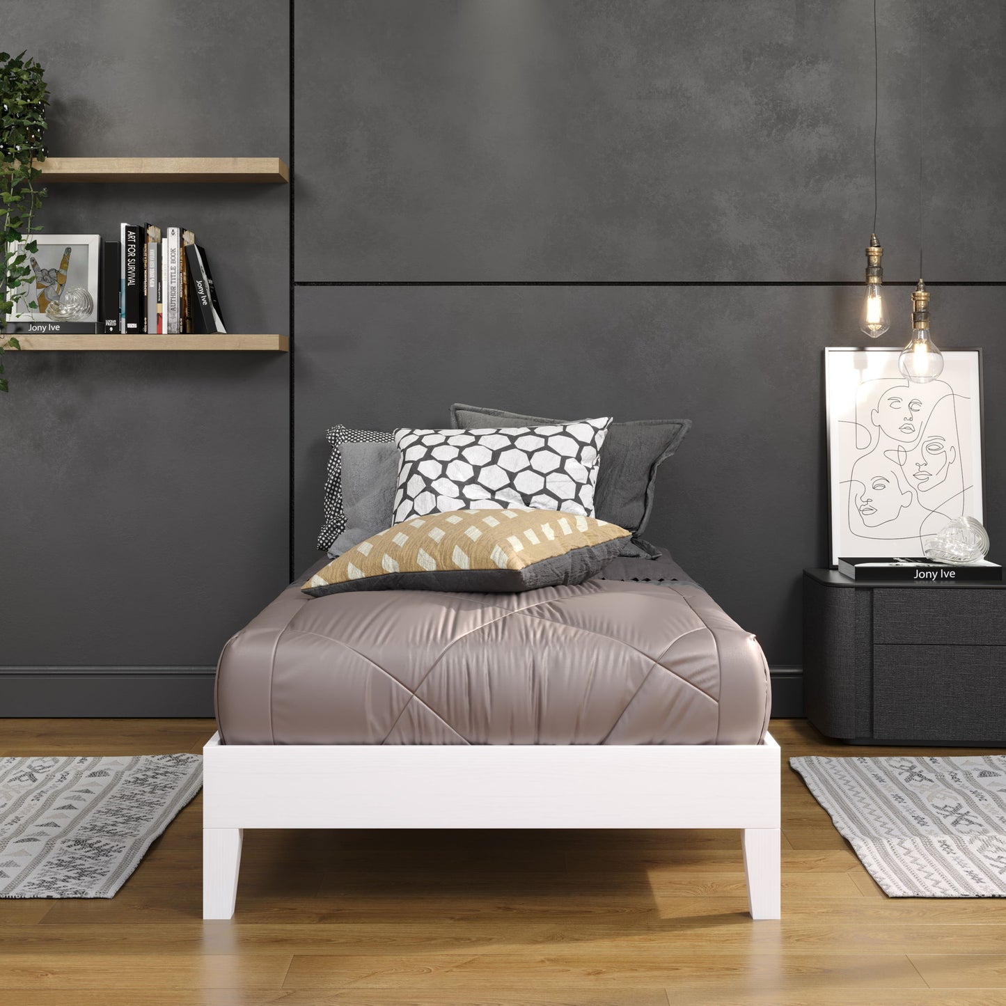 Nix - Platform Bed - Hornell Furniture Outlet