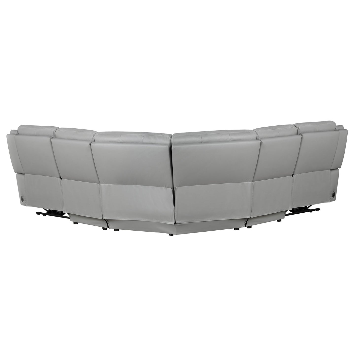Alexandria - Leather Power Sectional - Hornell Furniture Outlet