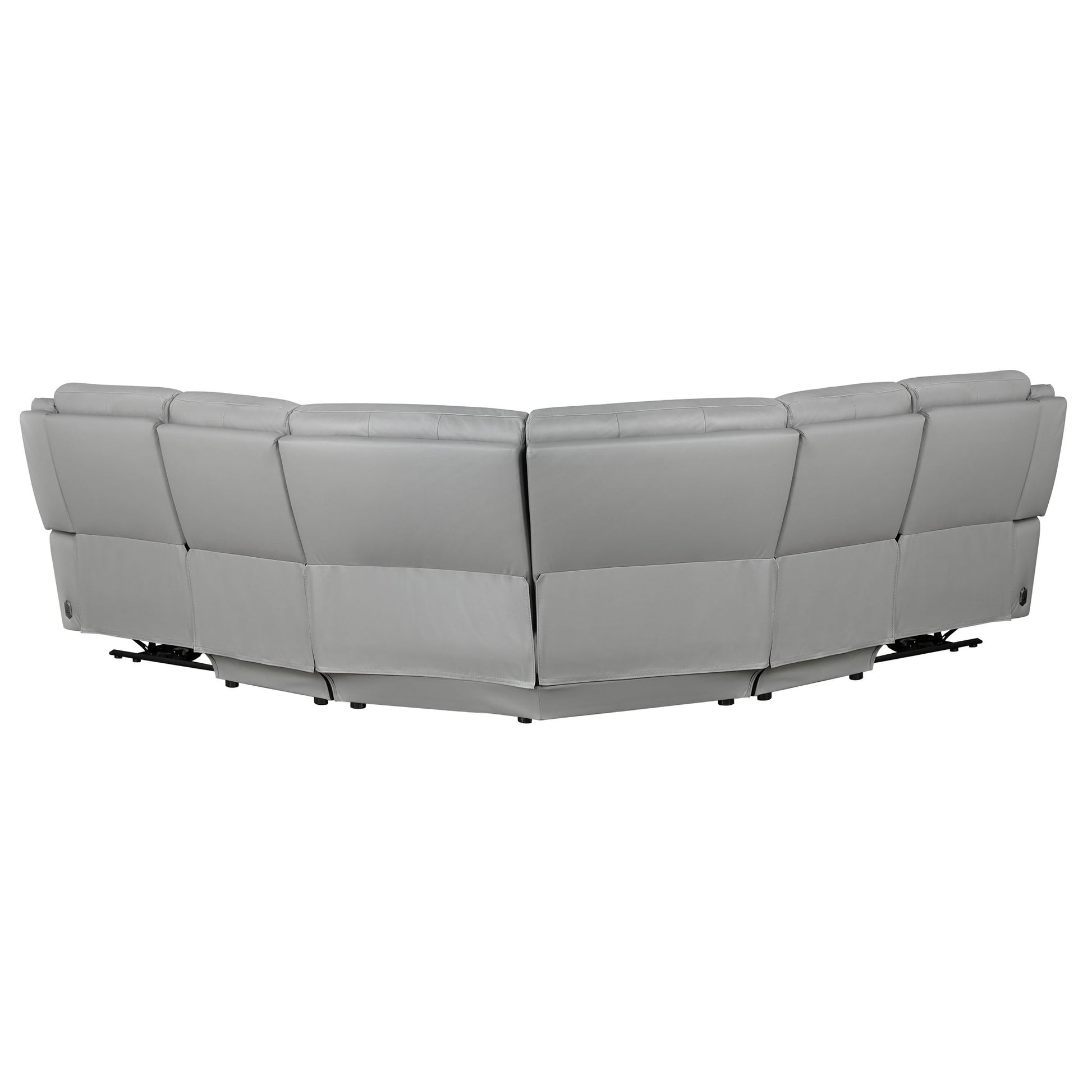 Alexandria - Leather Power Sectional - Hornell Furniture Outlet