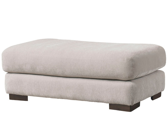 Gabrielle - Ottoman - Oyster - Hornell Furniture Outlet