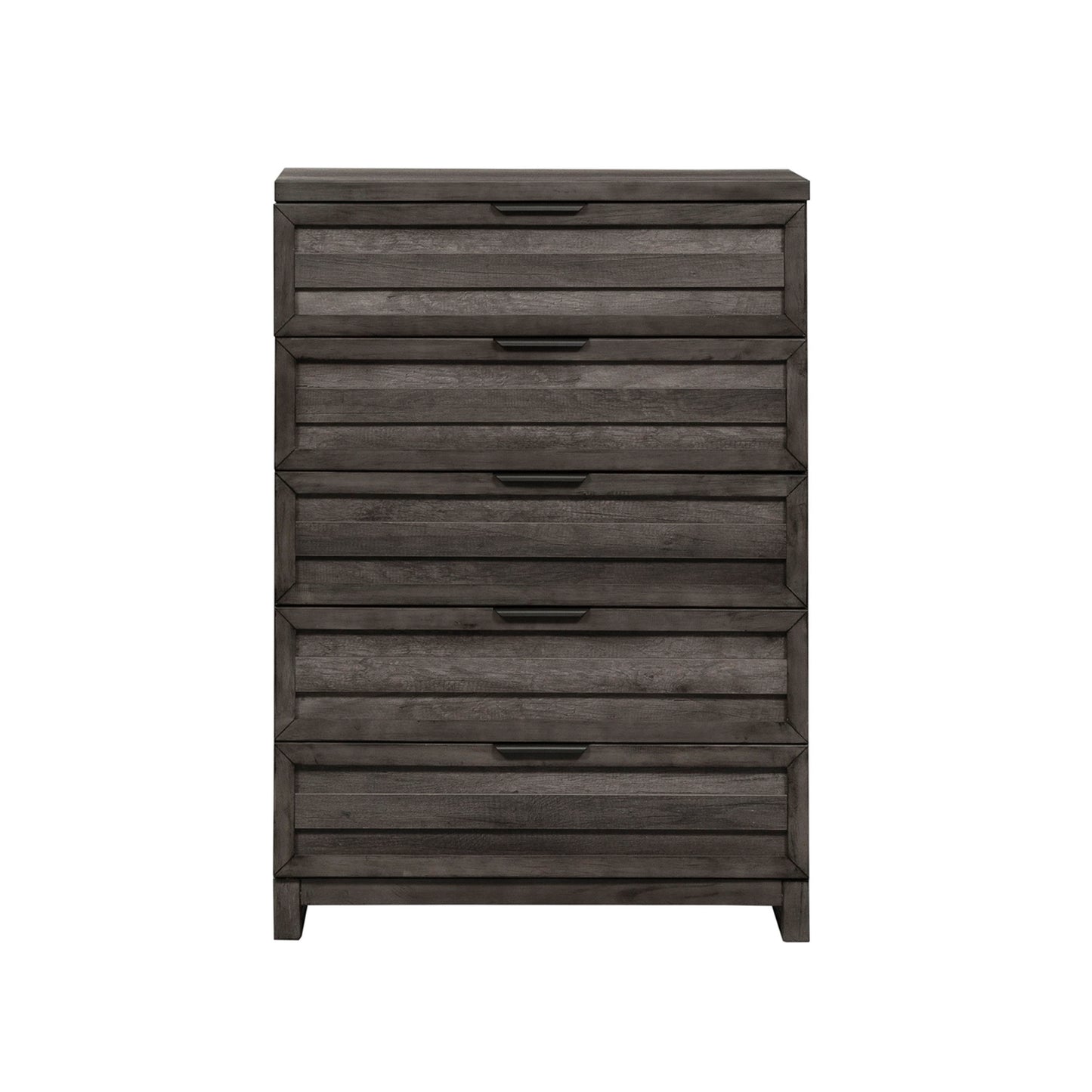 Tanners Creek - 5 Drawer Chest - Dark Gray - Hornell Furniture Outlet