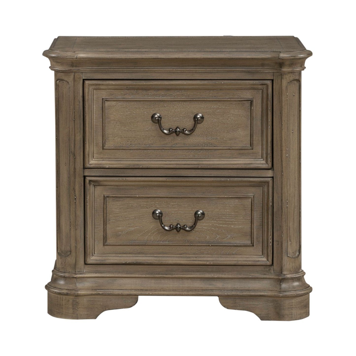 Magnolia Manor - 2 Drawer Night Stand - Hornell Furniture Outlet