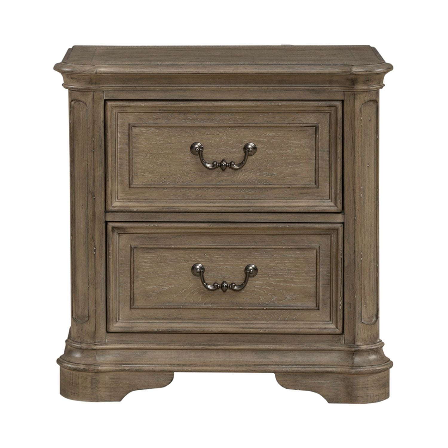 Magnolia Manor - 2 Drawer Night Stand - Hornell Furniture Outlet