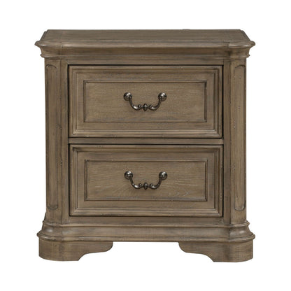 Magnolia Manor - 2 Drawer Night Stand - Hornell Furniture Outlet