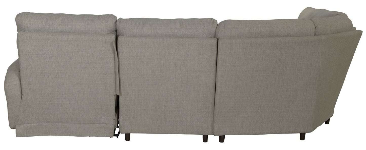 McPherson - Reclining Sectional - Hornell Furniture Outlet
