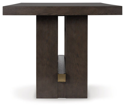 Burkhaus - Rectangular Counter Table Set - Hornell Furniture Outlet