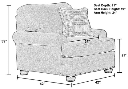 Farmington - Chair - Buff - Hornell Furniture Outlet