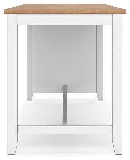 Gesthaven - Rectangular Dining Room Counter Table - Hornell Furniture Outlet