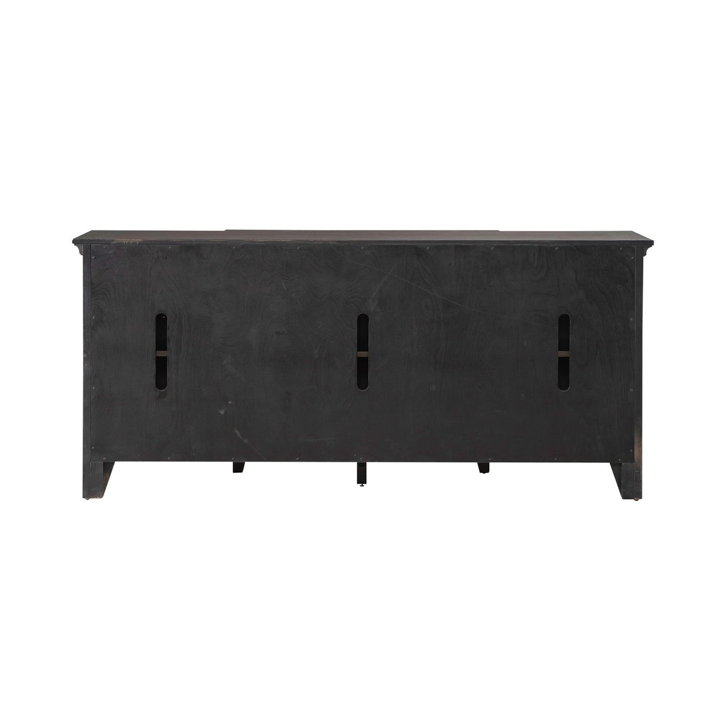 Paradise Valley - 76" TV Console - Dark Brown - Hornell Furniture Outlet