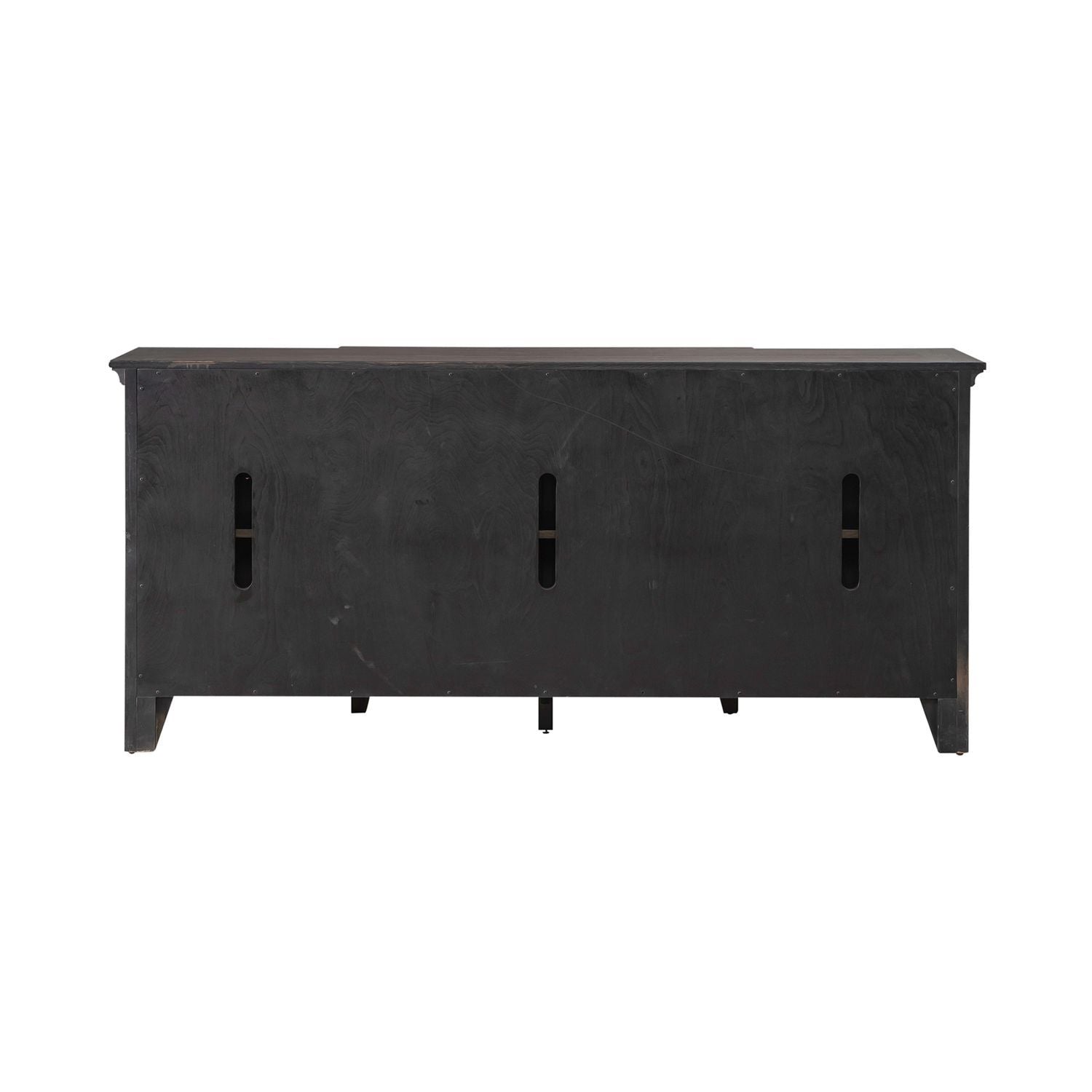 Paradise Valley - 76" TV Console - Dark Brown - Hornell Furniture Outlet