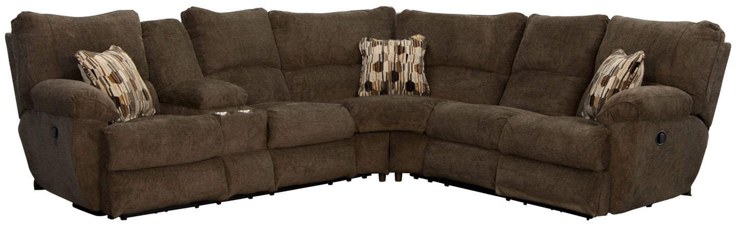 Elliott - Reclining Sectional - Hornell Furniture Outlet