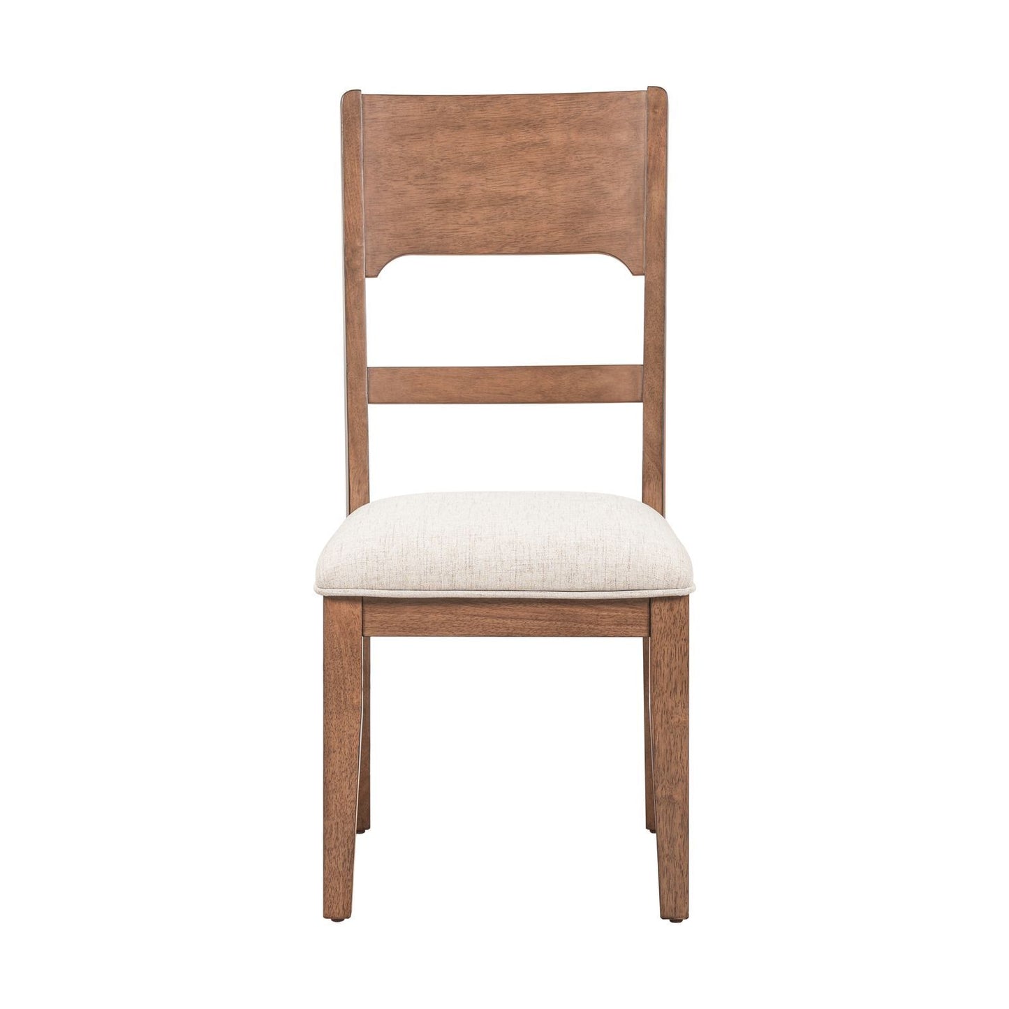 Harmony - Panel Back Side Chair (RTA) - Brownstone - Hornell Furniture Outlet