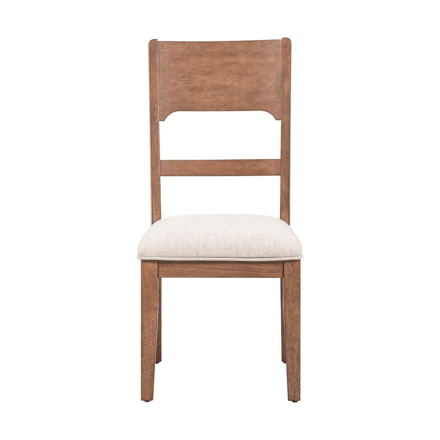 Harmony - Panel Back Side Chair (RTA) - Brownstone - Hornell Furniture Outlet
