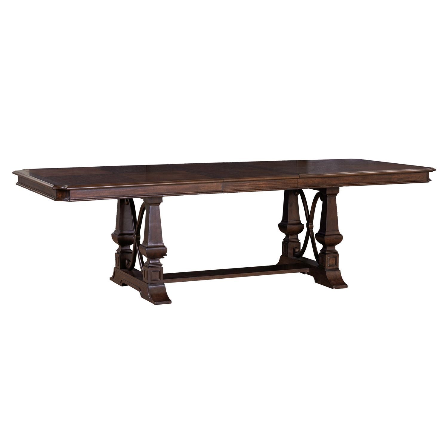 Provence Park - Trestle Table - Brown - Hornell Furniture Outlet