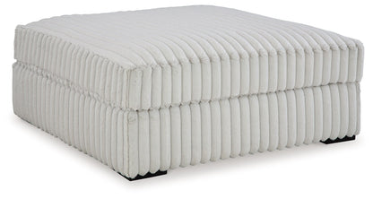 Stupendous - Alloy - Oversized Accent Ottoman - Hornell Furniture Outlet