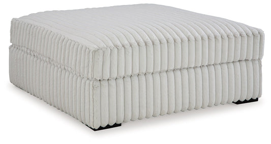 Stupendous - Alloy - Oversized Accent Ottoman - Hornell Furniture Outlet