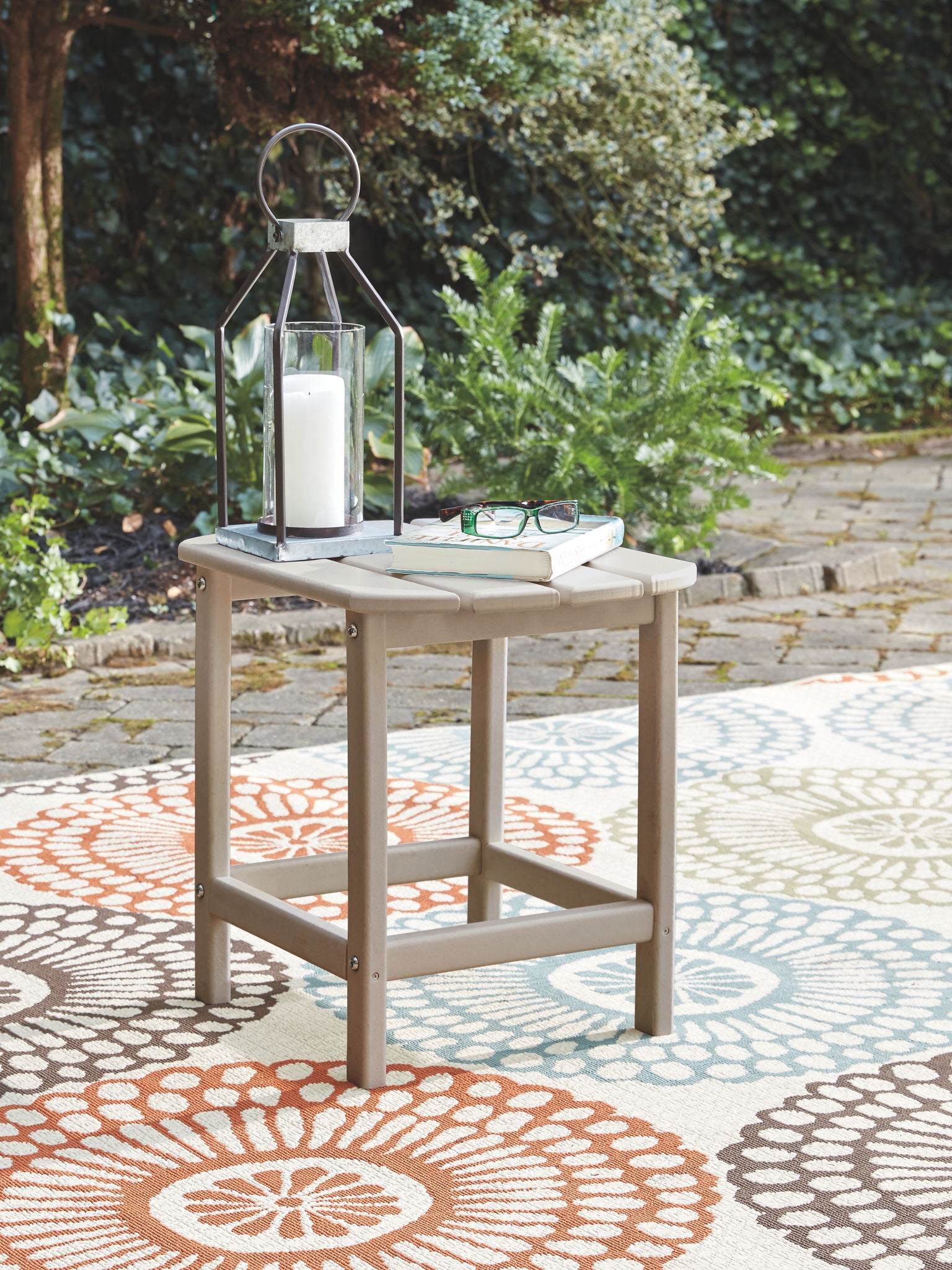 Sundown Treasure - Outdoor End Table - Hornell Furniture Outlet