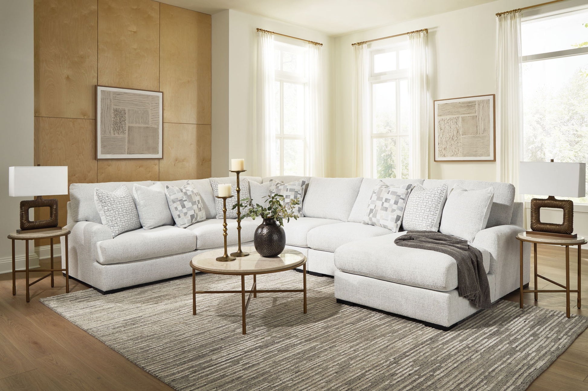 Misty - Lakes - Sectional - Hornell Furniture Outlet