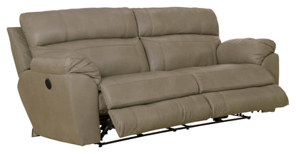 Costa - Power Lay Flat Reclining Sofa - Hornell Furniture Outlet