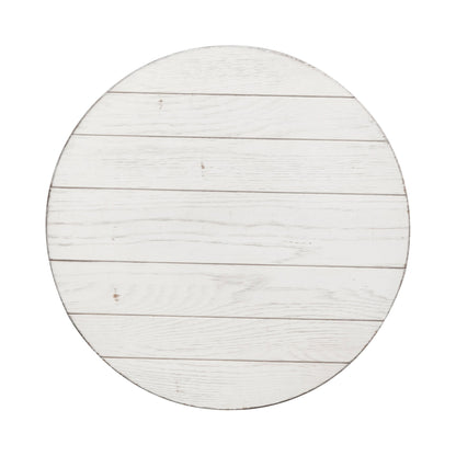 Modern Farmhouse - Splay Leg Round End Table - Hornell Furniture Outlet