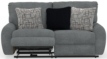 Maxwell - Power Deep Seat Reclining Loveseat - Hornell Furniture Outlet