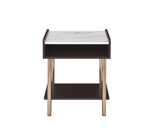 Carrie - End Table - Brown - Hornell Furniture Outlet