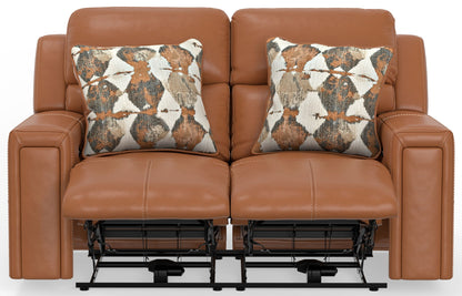 Arezzo - Power Headrest Power Reclining Loveseat With Zero Gravity/Extended Ottoman