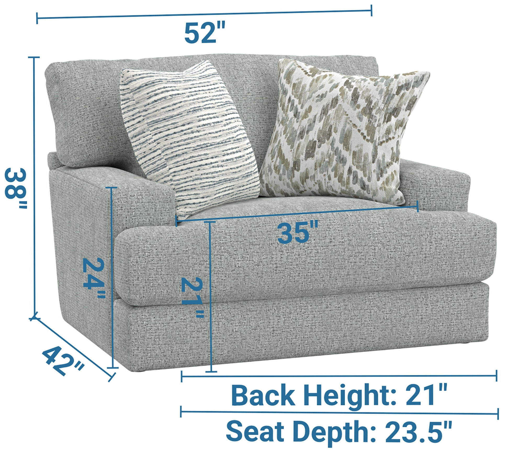Brett - Chair 1/2 - Hornell Furniture Outlet