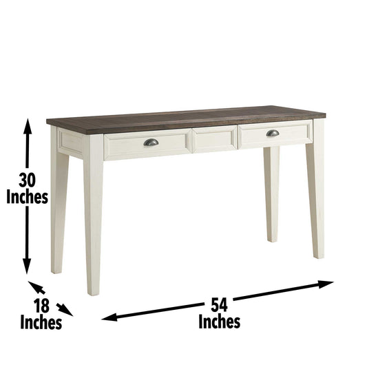 Cayla - Sofa Table - Dark Oak - Hornell Furniture Outlet