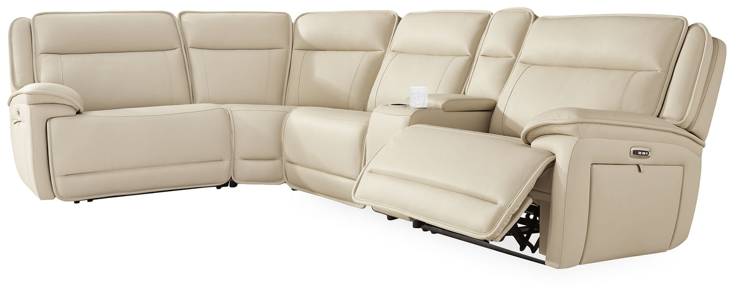 Double Deal - Reclining Sectional - Hornell Furniture Outlet